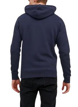 JJESTAR JJ SWEAT HOOD NOOS Dark Navy