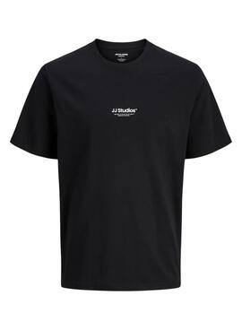 Camiseta Jack and Jones Soho negro para hombre