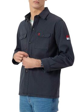 Sobrecamisa El Pulpo Heritage marino para hombre