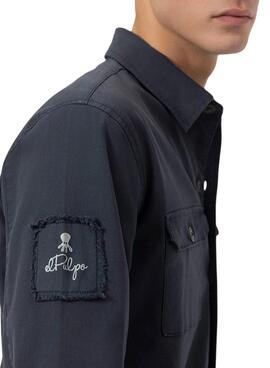 Sobrecamisa El Pulpo Heritage marino para hombre