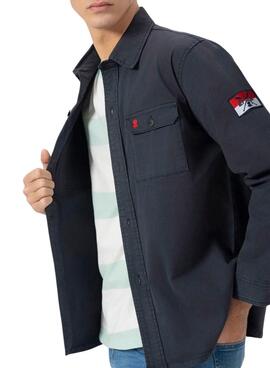 Sobrecamisa El Pulpo Heritage marino para hombre