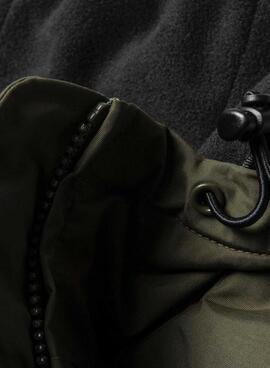 Cazadora Carhartt Sail con capucha verde para hombre