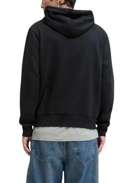 Sudadera Jack and Jones Pan negro para hombre