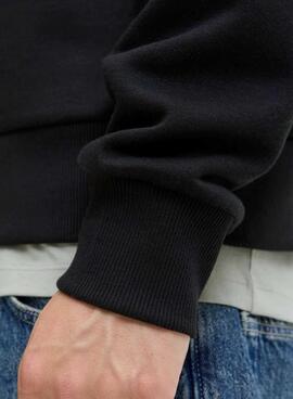 Sudadera Jack and Jones Pan negro para hombre