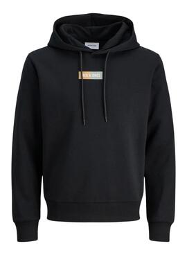 Sudadera Jack and Jones Pan negro para hombre