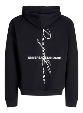 Sudadera Jack and Jones Cocover negro para hombre