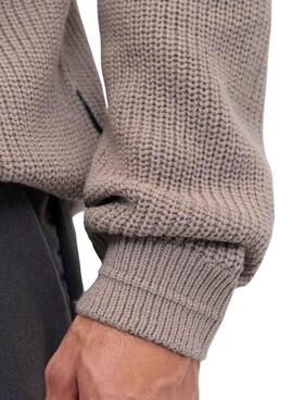 Jersey Jack and Jones Kaito beige para hombre