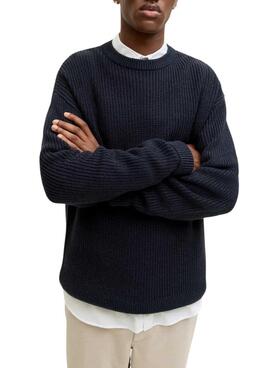 Jersey Jack and Jones Kaito azul marino para hombre