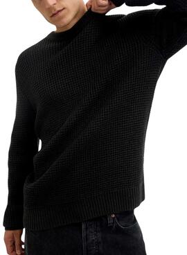 Jersey Jack and Jones Global negro para hombre