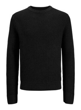 Jersey Jack and Jones Global negro para hombre