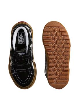 Zapatillas Vans SK8-Mid negro para niña y niño