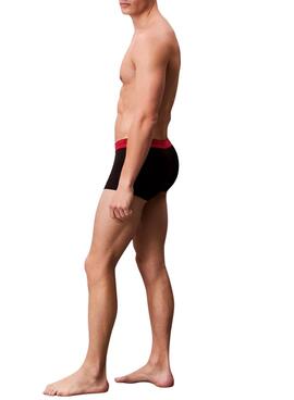 Pack 3 bóxers Calvin Klein Jeans  tiro bajo negro cintura colores para hombre