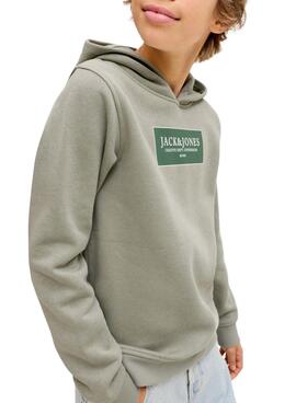 Sudadera Jack and Jones Greene verde para niño