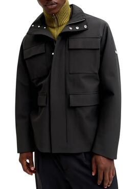 Cazadora Jack and Jones Blaaspen negro para hombre