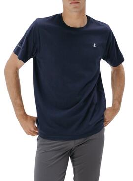 Camiseta El Pulpo básica azul marino para hombre
