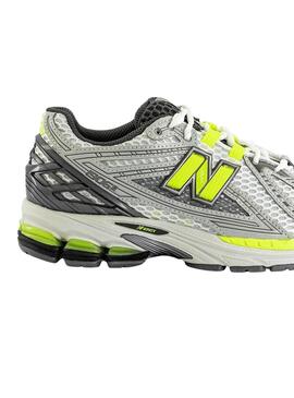 Zapatillas New Balance U1960 blanco, gris y verde para hombre