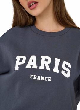 Sudadera Only Onlsweat Life marino para mujer