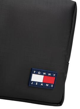Neceser Tommy Jeans Daily Tech Ripstop negro para hombre