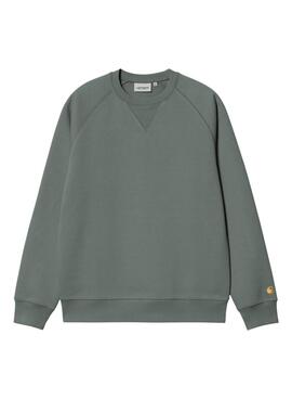 Sudadera Carhartt Chase verde para hombre
