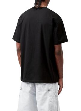 Camiseta Carhartt Clover negro para hombre