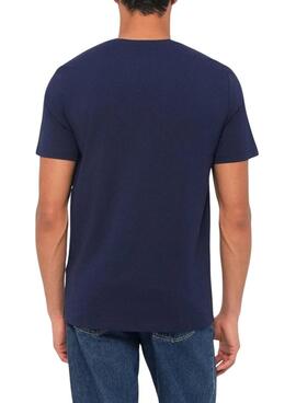 Camiseta Calvin Klein 2Tone marino para hombre