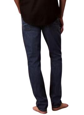 Pantalón vaquero Calvin Klein Irving azul marino para hombre