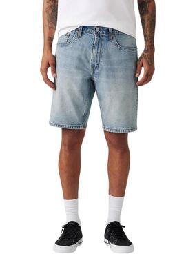Bermudas Levis 445 denim claro para hombre