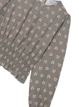 Blusa Mayoral gris para niña