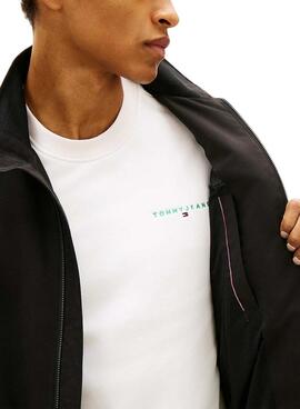 Cazadora Tommy Jeans Bomber negro para hombre