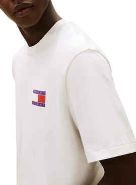 Camiseta Tommy Jeans 90S blanco para hombre