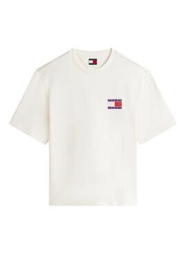 Camiseta Tommy Jeans 90S blanco para hombre