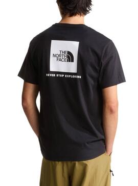 Camiseta The North Face Box negro para hombre