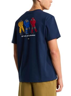 Camiseta The North Face Summit azul marino para hombre