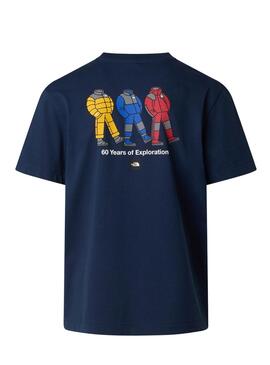 Camiseta The North Face Summit azul marino para hombre