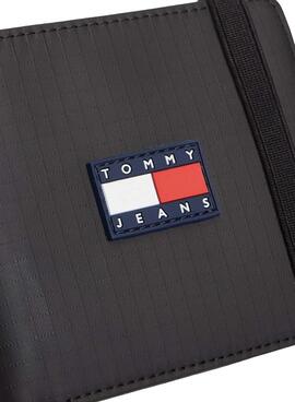 Cartera Tommy Jeans Daily Tech negro para hombre