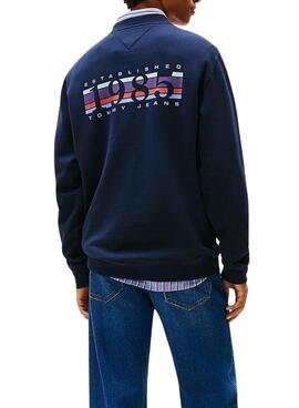 Sduadera Tommy Jeans DNA 1985 azul marino para hombre