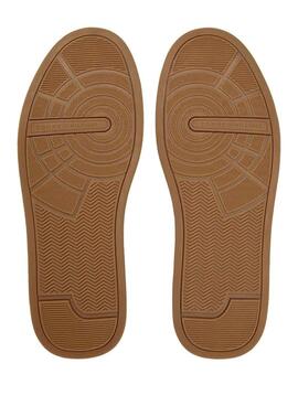 Zapatillas Tommy Hilfiger Court blanco y verde para hombre