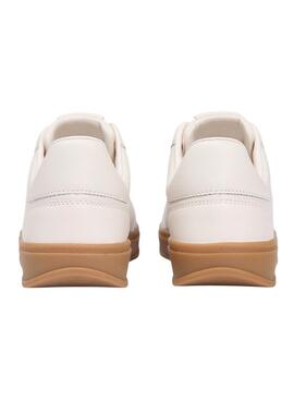 Zapatillas Tommy Hilfiger The Heritage Court beige para mujer
