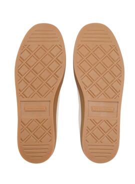 Zapatillas Tommy Hilfiger The Heritage Court beige para mujer