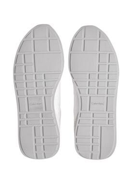 Zapatillas Calvin Klein Jeans Retro Runner blanco para mujer