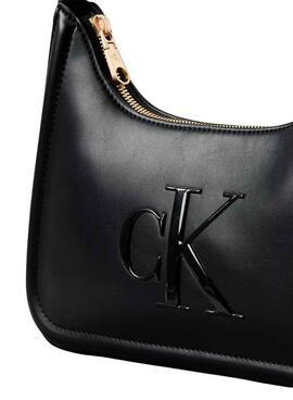 Bolso Calvin Klein Jeans Bold negro para mujer