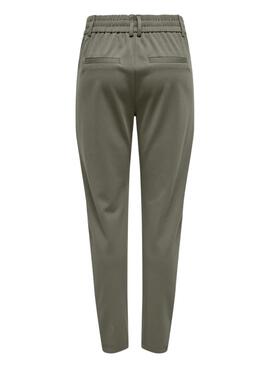 Pantalón Only Poptrash verde para mujer