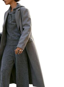 Abrigo Vila Visolo gris para mujer