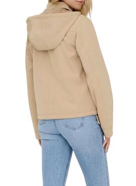 Chaqueta Only Norma beige para mujer