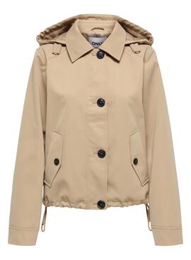 Chaqueta Only Norma beige para mujer