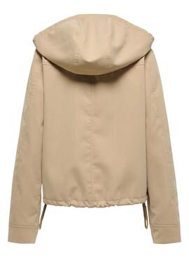 Chaqueta Only Norma beige para mujer
