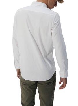 Camisa El Pulpo básica blanca para hombre