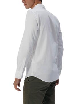 Camisa El Pulpo básica blanca para hombre