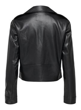 Cazadora biker Only Carmen negro para mujer