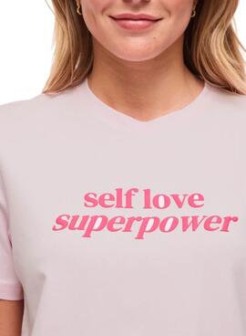 Camiseta Vila Vinora rosa para mujer